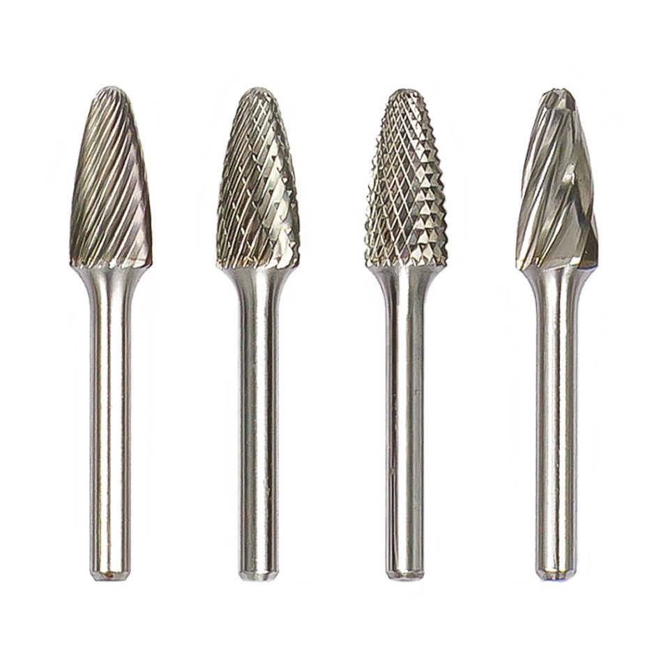 Euroboor 57220030300004 RBS.F0303 Fräser, Gratform Spiralzähne, Modell F, D 3 mm, L 13 mm