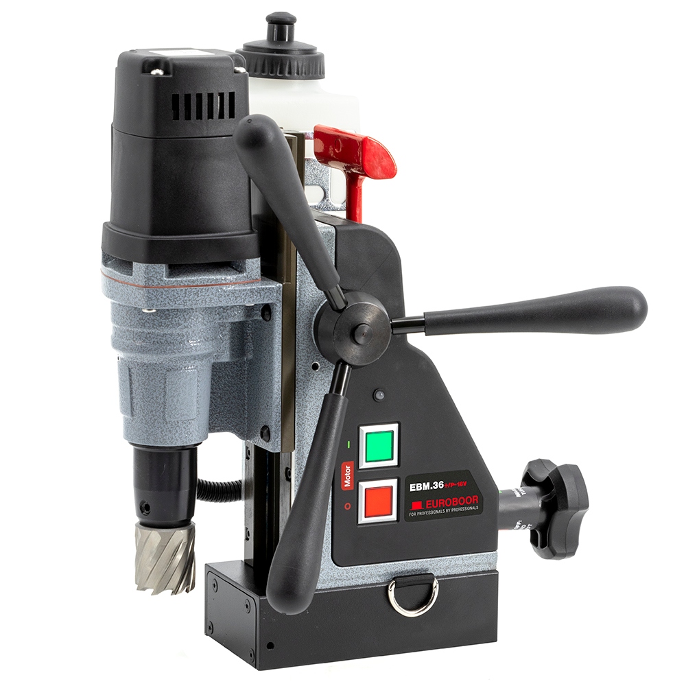 Euroboor 11036809111004 EBM.36+/P-18V Akku-Magnetkernbohrer 18V 36mm exkl. Akkus und Ladegerät im Koffer