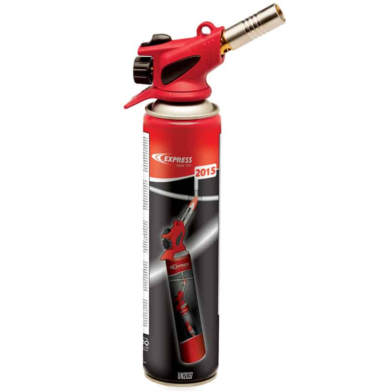 Express 351 351 Lötlampe / Gasbrenner mit Piezo, sofort umschaltbar - inklusive Gaskartusche 2015
