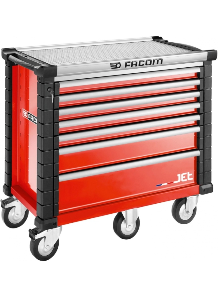 Facom JET.7M5A Werkzeugwagen 7 Schubladen M5 Rot