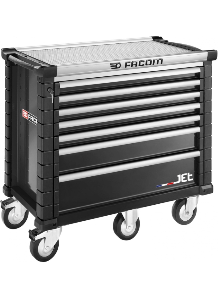 Facom JET.7NM5A Werkzeugwagen 7 Schubladen M5 Schwarz