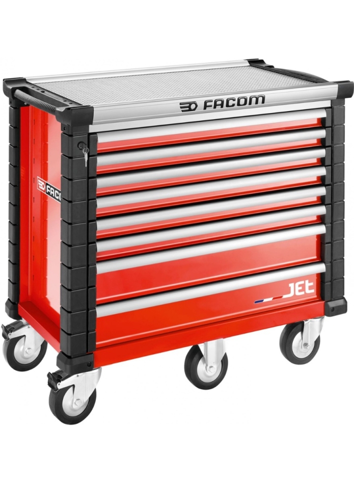 Facom JET.8M5A Werkzeugwagen 8 Schubladen M5 Rot