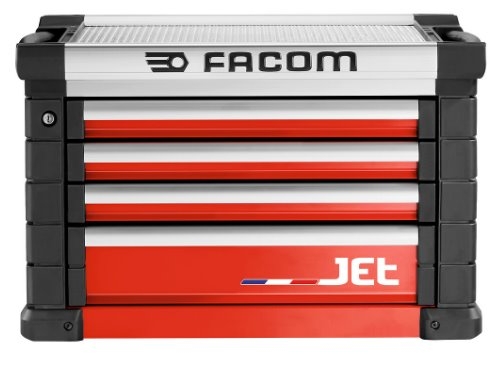 Facom JET.C4M3A Jet Topcase 4 Schubladen m3 rot