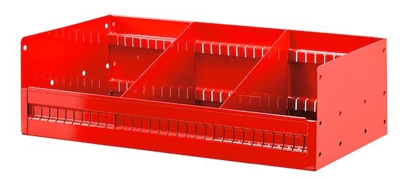 Facom U50030036 Matrix-Winkelboden mit 2 herausnehmbaren Trennwänden 435 x 275 x 185 mm
