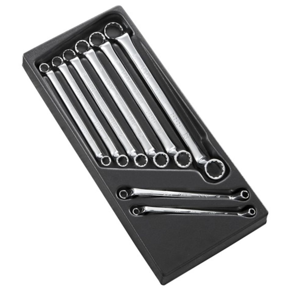 Facom Expert E111710 Module van 8 gebogen 12-kant ringsleutels