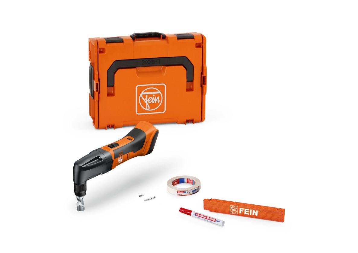 Fein 71321162000 ABLK 18 1.6 E AS Akku-Nibbler Basis-Set bis 1,6 mm exkl. Akku und Ladegerät im L-BOXX Koffer