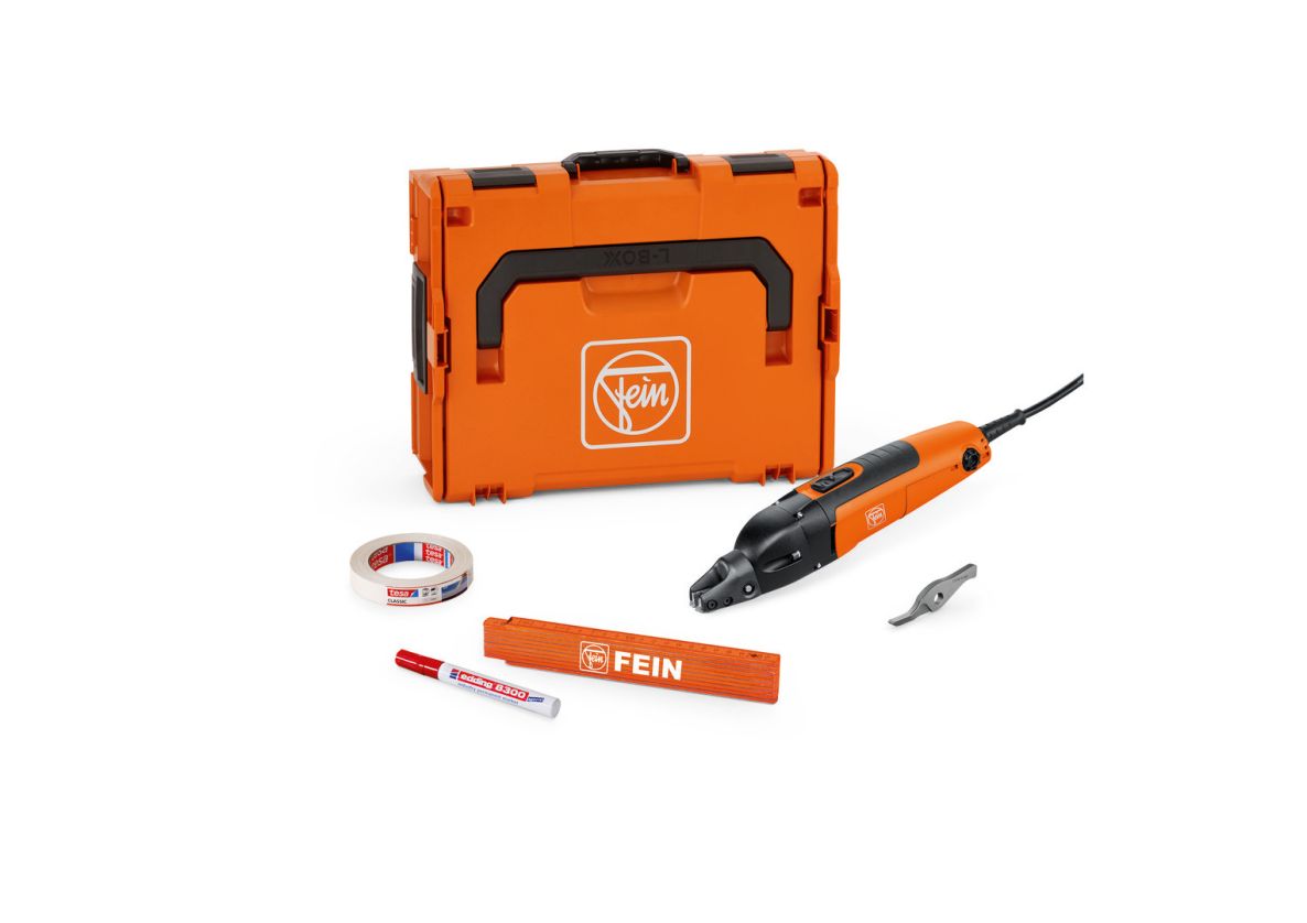 Fein 72303162000 BSS 1.6 E-Set Durchgehender Scherensatz bis 1,6 mm im L-BOXX Koffer