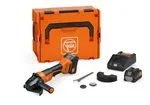 Fein 71221862000 CCG 18-125-12 PD AS SET Winkelschleifer, 2x 8,0 ah und Ladegerät in L-BOXX