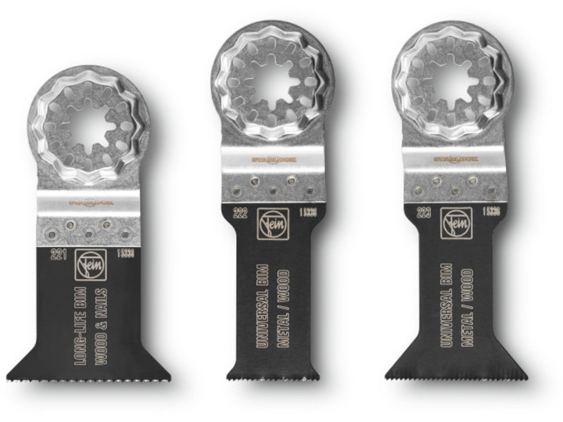 Fein Zubehör 35222967100 E-Cut Combo Starlock WOOD & METAL 3-teilig