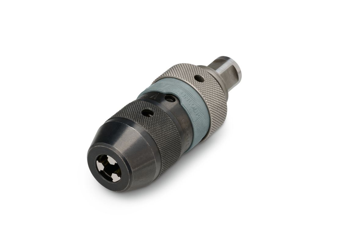 Fein Zubehör 63204037010 Schnellspannfutter + Spannfutter mit 3/4 Zoll Weldon-Futter