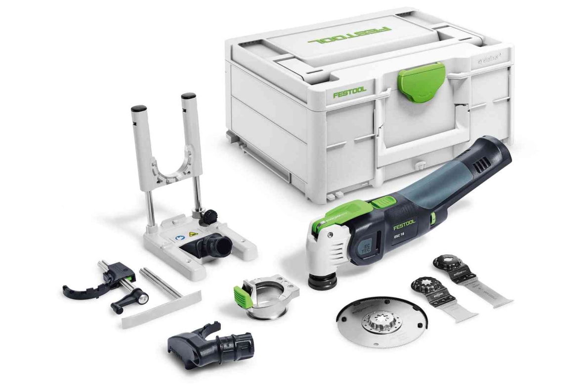 Festool 576592 Kabellose Oszillationsmaschine VECTURO OSC 18 E-Basic-Set exkl. Akkus und Ladegerät