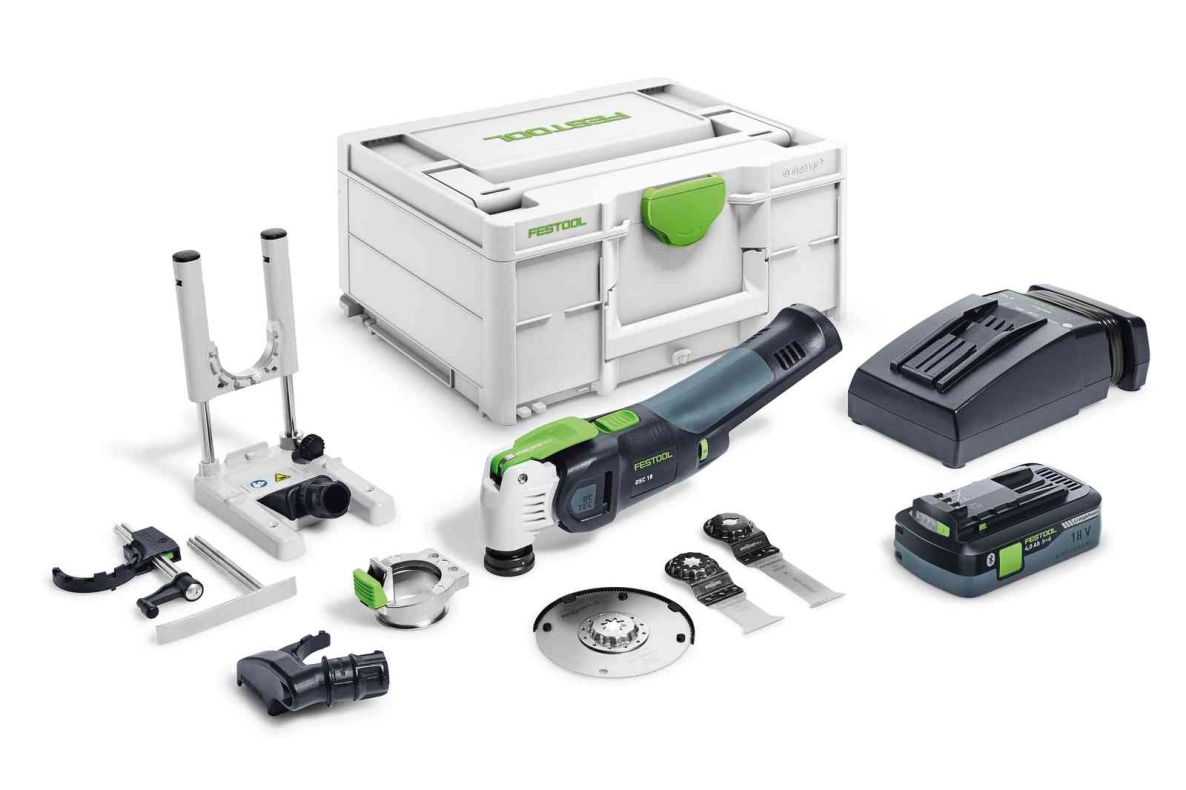 Festool 576593 OSC 18 HPC 4.0 EI-Set VECTURO oszillierende Akkumaschine
