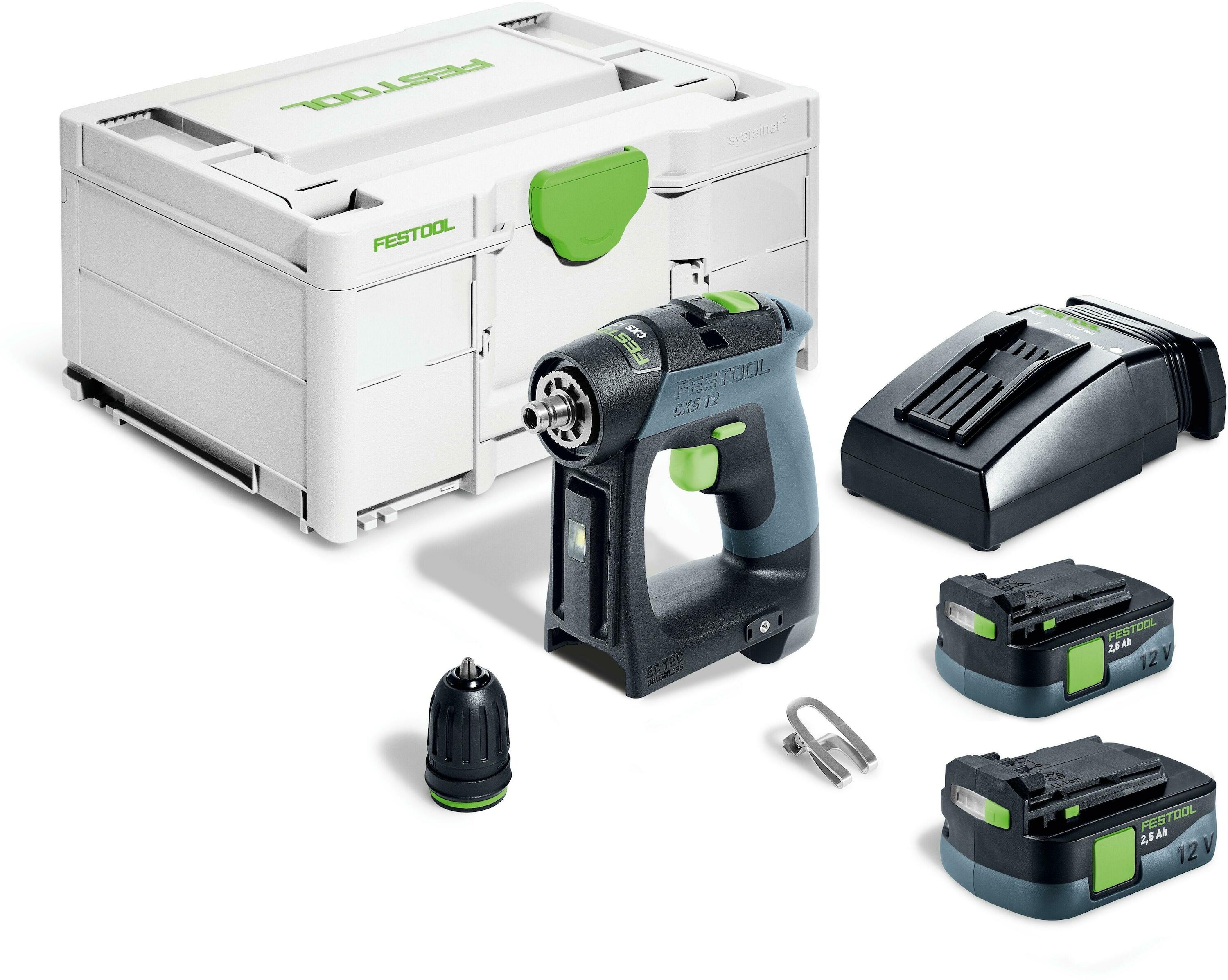 Festool 576864 Akku-Bohrschrauber CXS 12 2,5-Plus