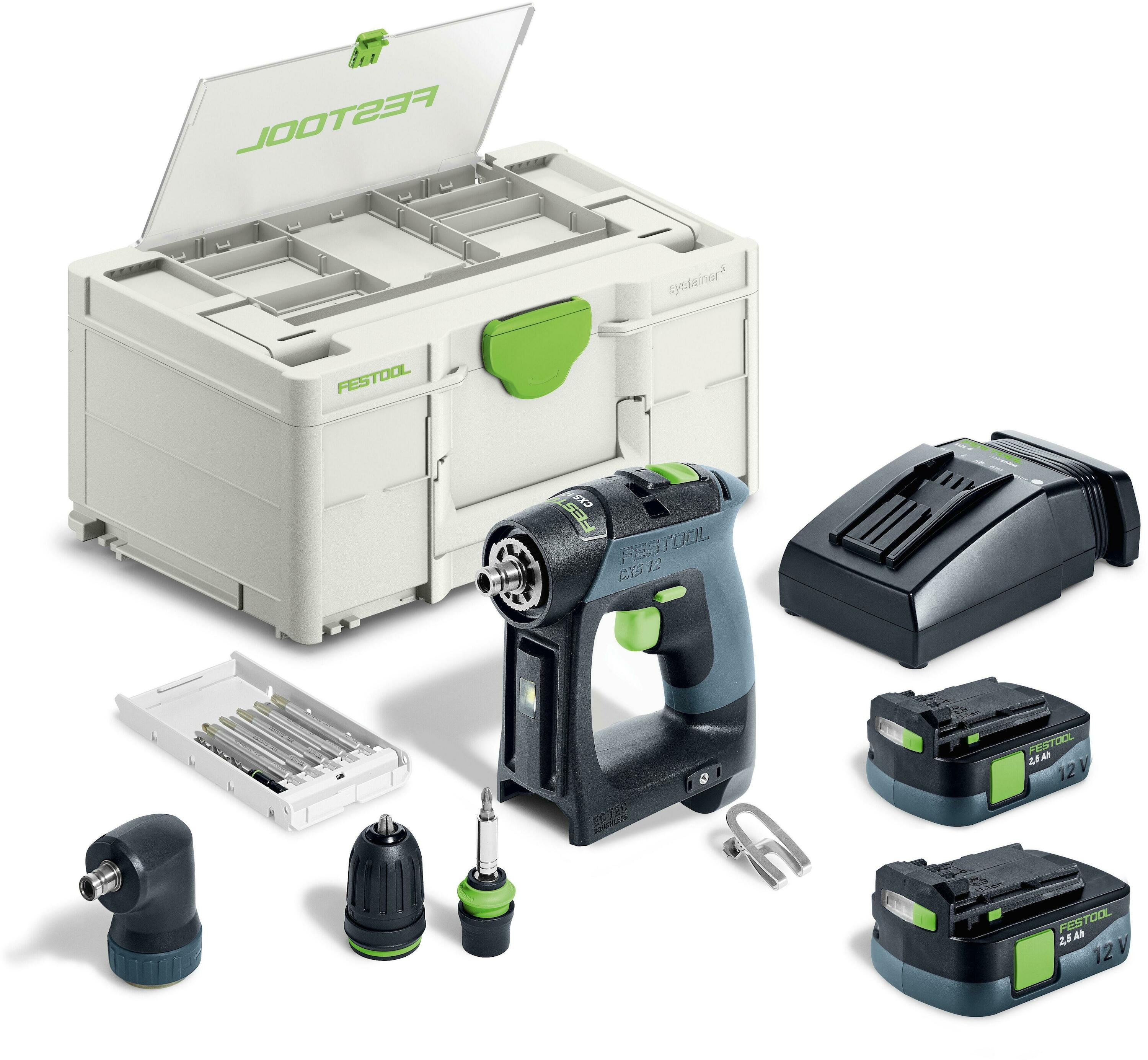 Festool 576865 Akku-Bohrschrauber CXS 12 2,5-Set