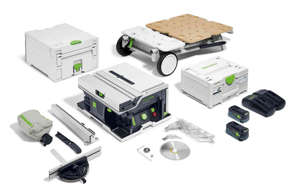 Festool 577379 Kabellose Tischsäge CSC SYS 50 EBI-Set