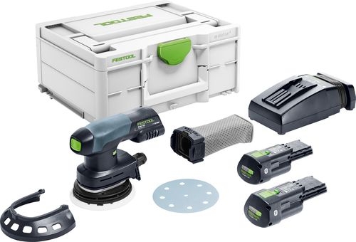 Festool 577694 ETSC 125 3.0 I-Plus Akku-Exzenterschleifer 18V 3.0Ah Li-Ion