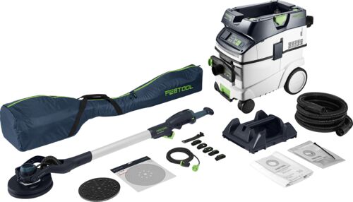 Festool 578453 LHS 2-M 225 EQ/CTM 36-Set Langhalsschleifer und Staubsaugerset