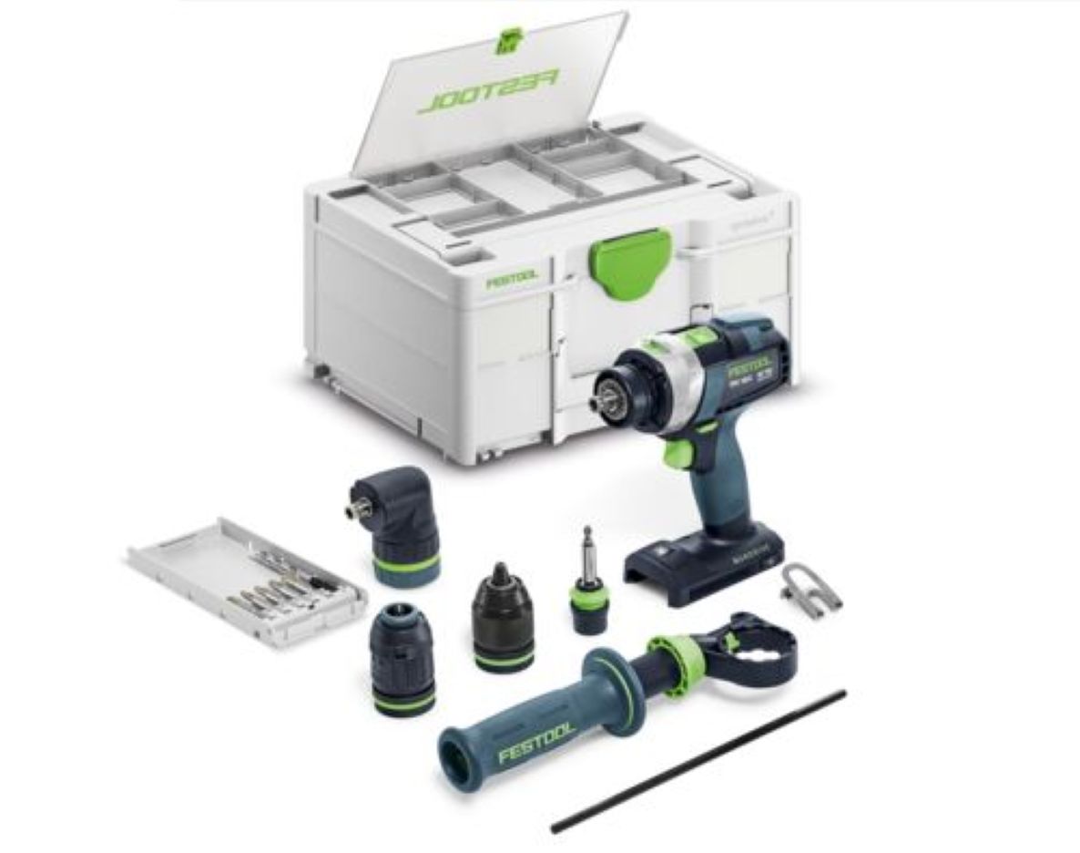 Festool 578832 TPC 18/4 Basic Set/XL Akku-Bohrhammer exkl. Akku und Ladeger&auml;t im Koffer