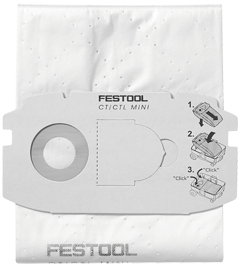 Festool Zubehör 498411 SELFCLEAN Filtersack SC FIS-CT MIDI/5