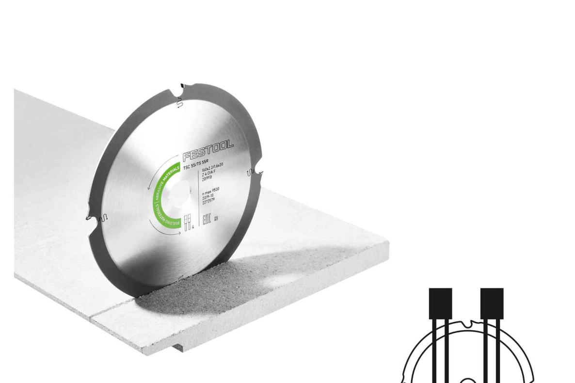 Festool Zubehör 201910 Diamant-Sägeblatt 160x2,2x20 DIA4