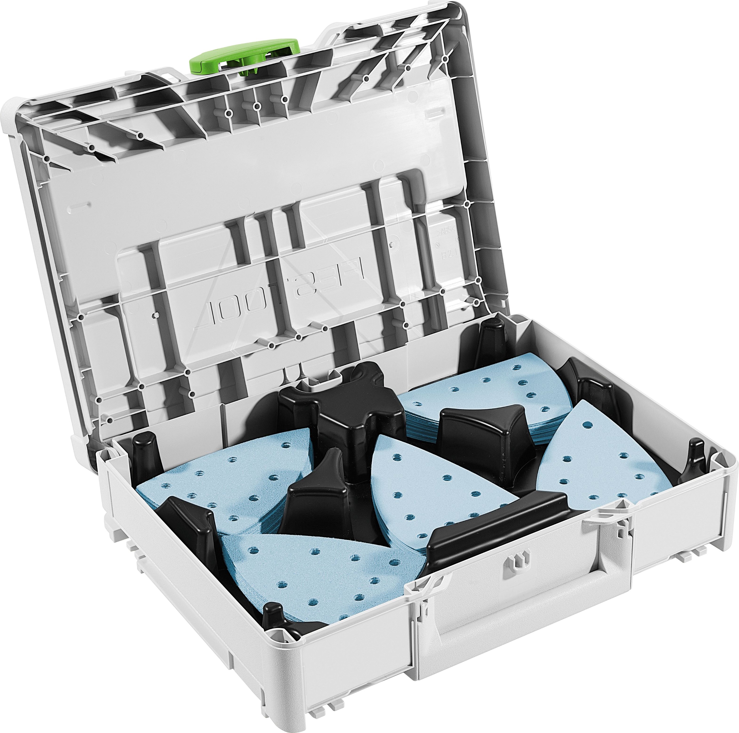 Festool Zubehör 578195 Schleifmittel-Systainer³ SYS-STF DELTA GR-Set Granat
