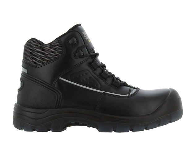 Safety Jogger COSMOS Mittelhoher Leder-Sicherheitsschuh für anspruchsvolle Berufe schwarz