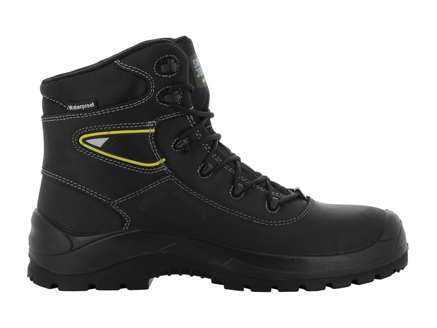 Safety Jogger BASALT Robuster All-Terrain-Leder-Sicherheitsschuh schwarz