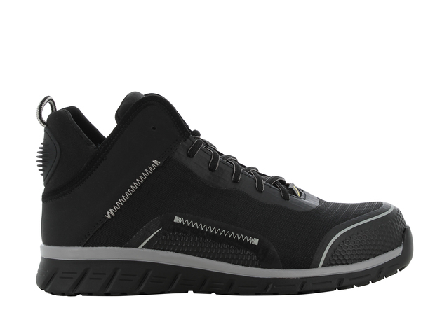 Safety Jogger LIGERO2S1M Leichter sportlicher halbhoher Trainer schwarz