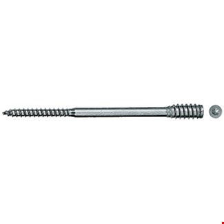 Fischer 59050 Distanzschraube ASL 4,5 x 60, Stahl verzinkt 100 Stk.