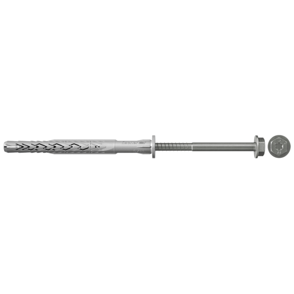 Fischer 522736 Rahmen/Konstruktionsdübel SXRL 10 x 200 FUS Edelstahl A4 50 Stück