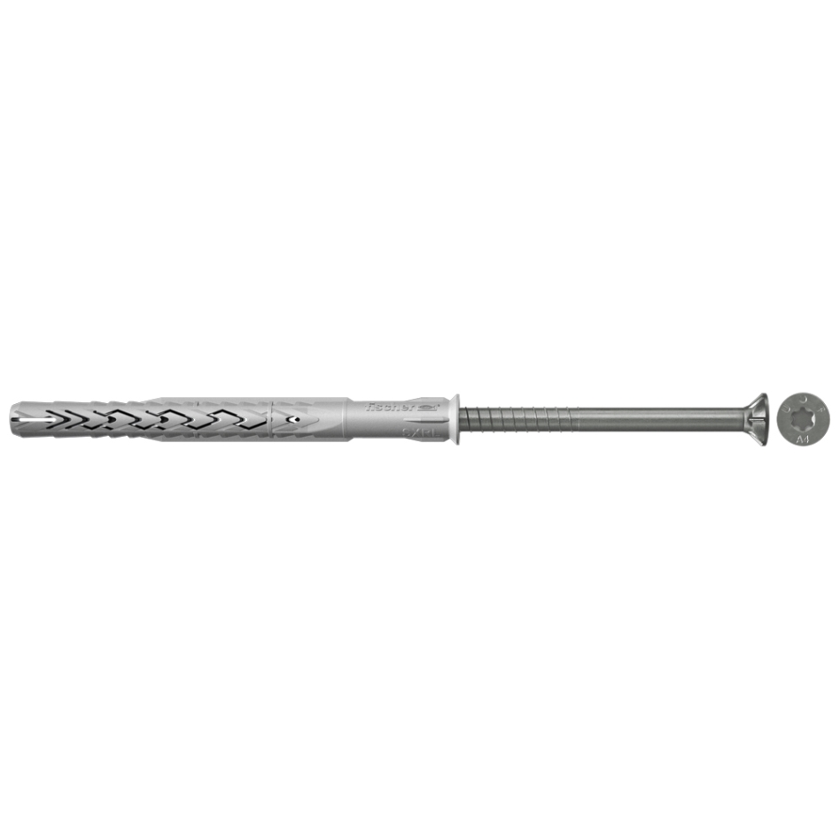 Fischer 530933 Rahmen/Konstruktionsdübel SXRL 14 x 100 T Edelstahl A4 50 Stück