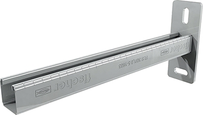 Fischer 538743 Schienen-/Wandhalter ALK 37 - 300 10 Stück