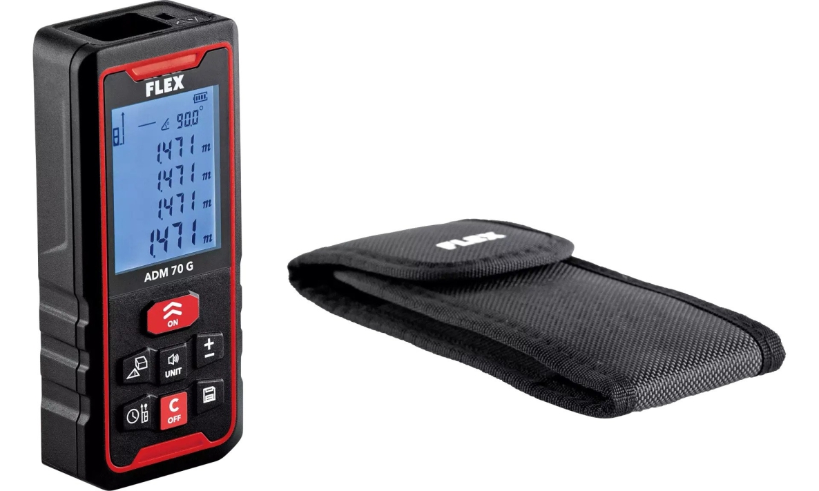 Flex-tools 518956 ADM 70 G Laser-Entfernungsmesser 70 Meter