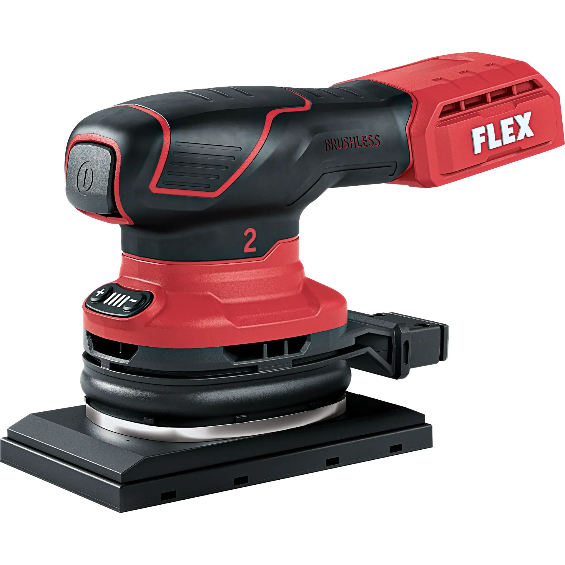 Flex-tools 532084 OSE 2-80 18-EC Exzenterschleifer 80x130 mit Drehzahlregelung 18V exkl. Akkus und Ladegerät