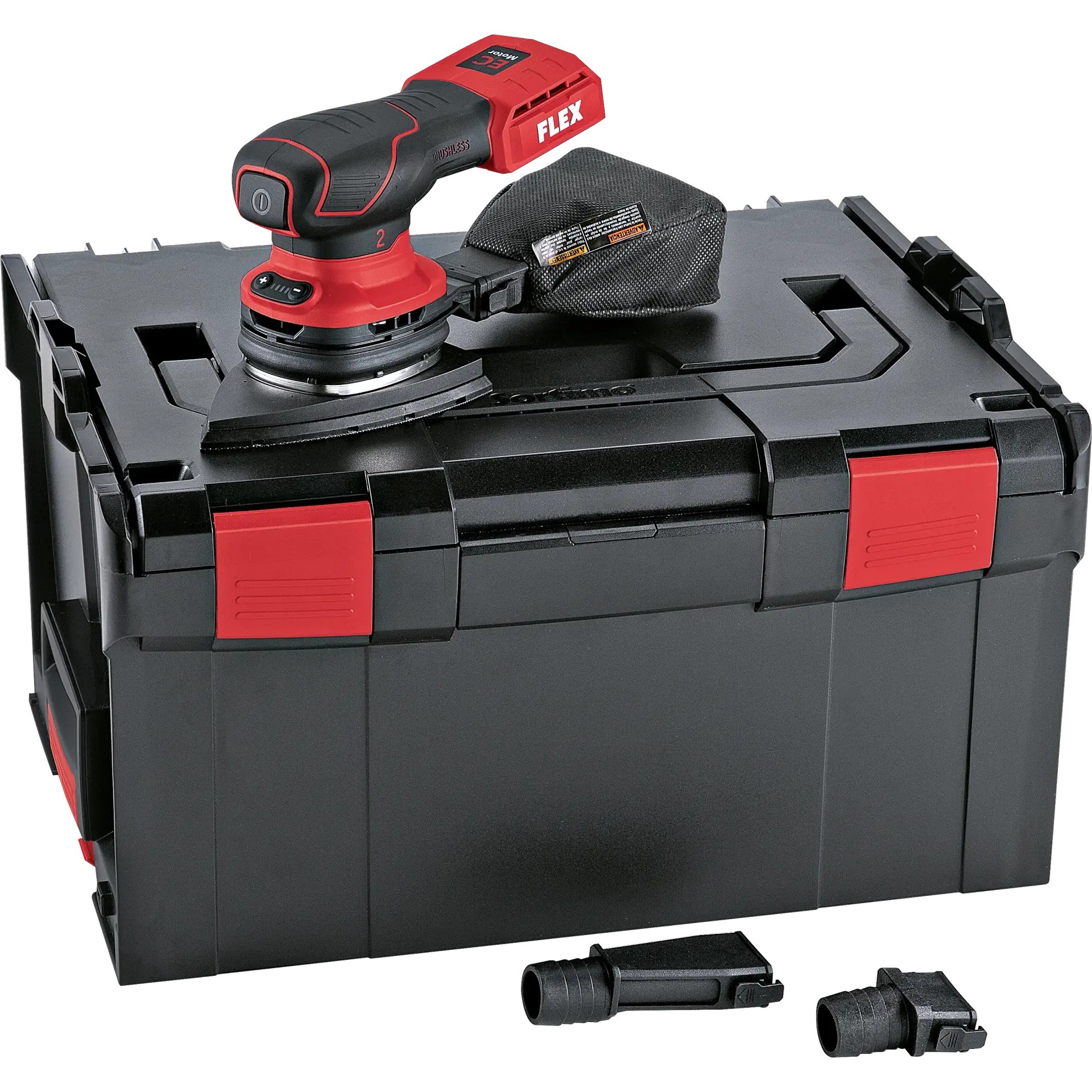 Flex-tools 532088 ODE 2-100 18-EC Deltaschleifer mit Drehzahlregelung 18V exkl. Akkus und Ladegerät in L-Boxx