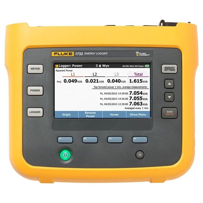 Fluke 4706548 FLUKE-1732/EUS Energie-Logger EU- und US-Version mit Stromzangen