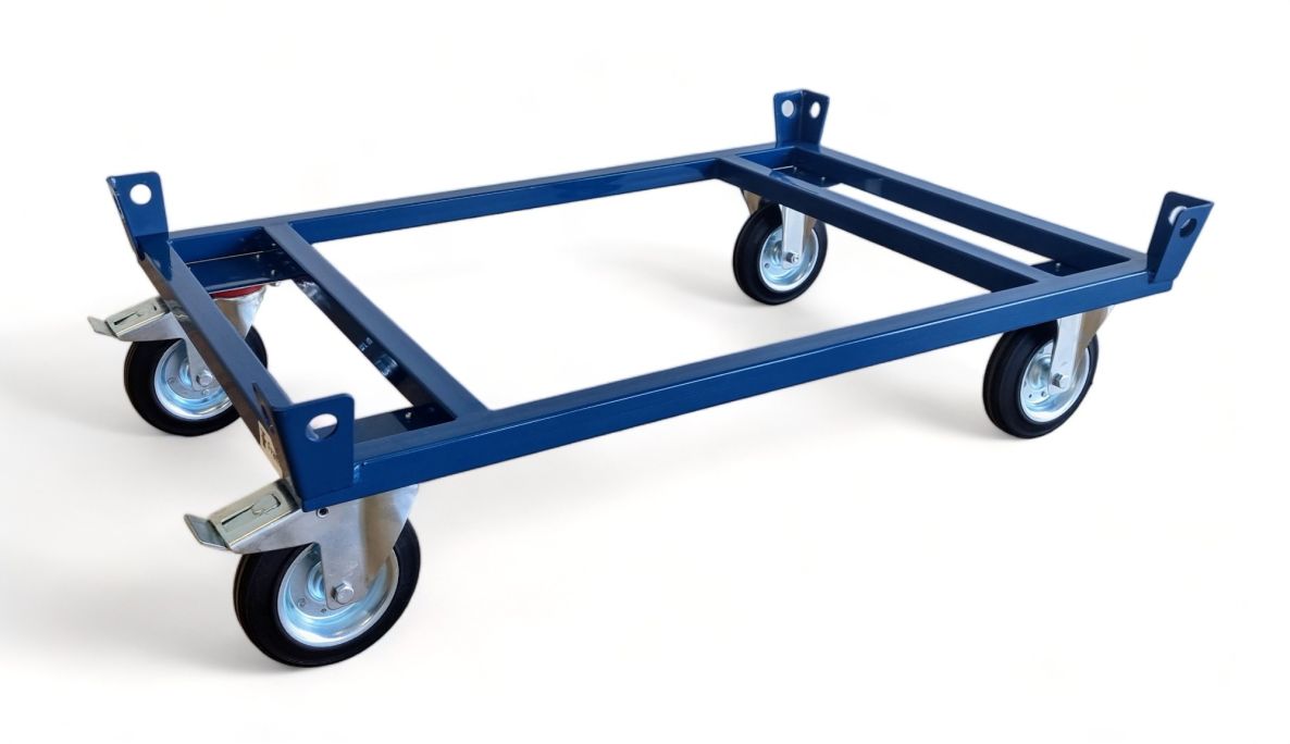 FRAMI 212.085-3 Palettenhubwagen für Paletten 1200 x 800 mm niedriges Modell