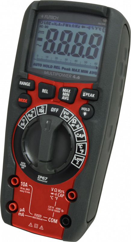 Futech 400.46 Multipower 4.6 Multimeter
