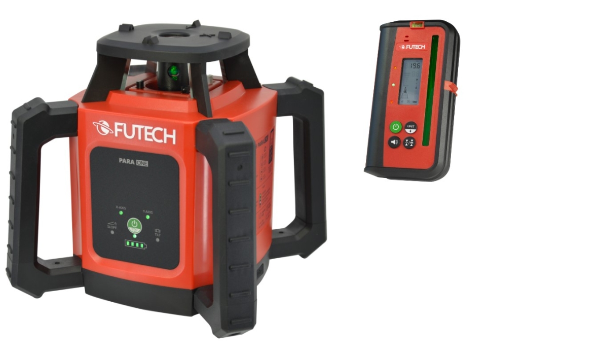 Futech 052.01G.50 Para ONE Grüner Rotationslaser + Para Receiver MM
