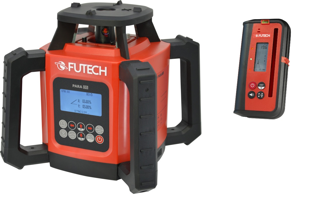 Futech 052.05R.50 Para DS Rotationslaser + Para Receiver MM-Empfänger