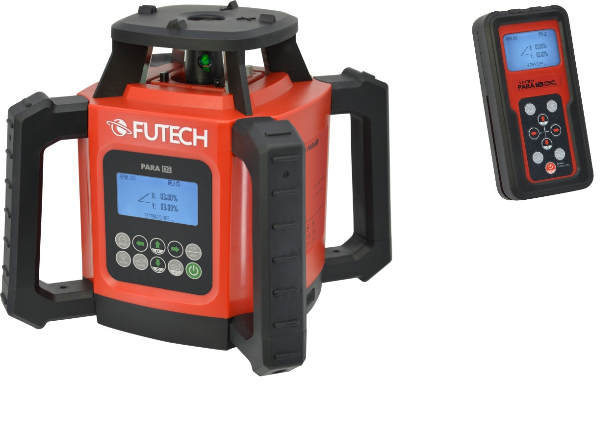 Futech 052.05G.50 Para DS grün Rotationslaser + Empfänger Para-Empfänger MM