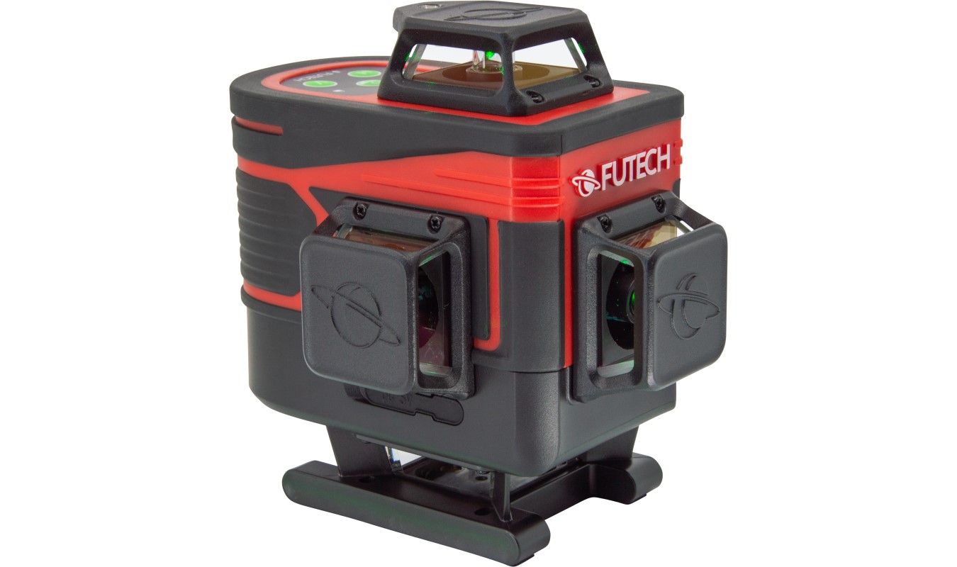 Futech 035.4DG MultiCross 4D Compact Grüner 3D-Kreuzlinienlaser