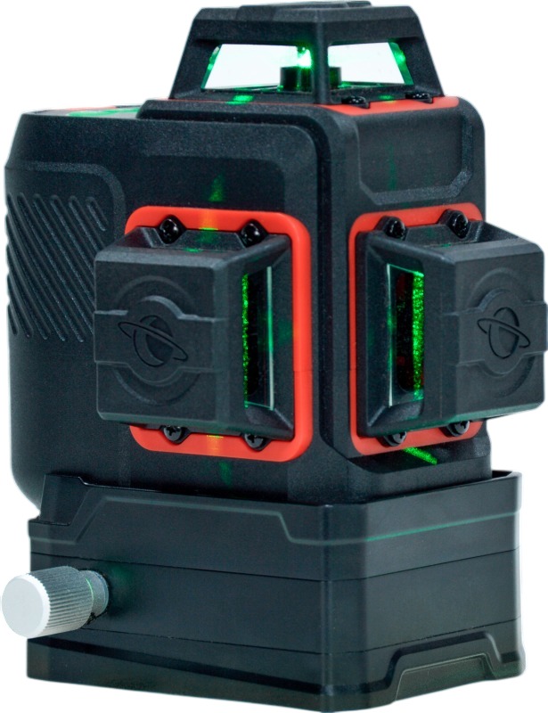 Futech 026.3DG-S Brave Green Akku-Kreuzlinienlaser 3D inkl. Akku und Ladeger&auml;t im Koffer + Stativ
