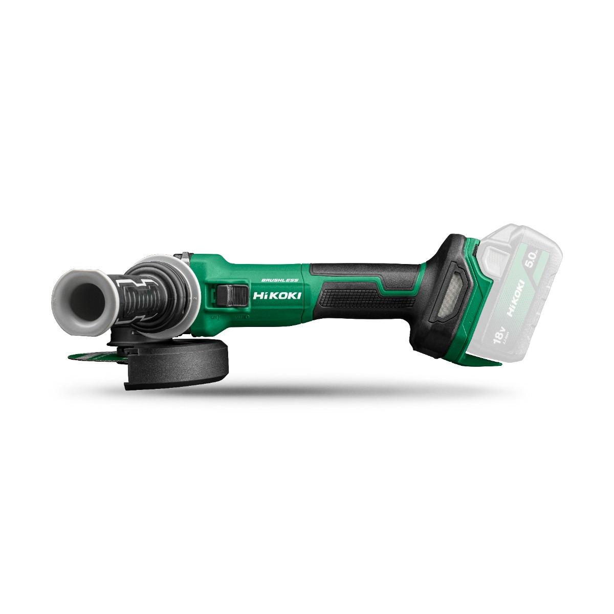 HiKOKI G1813DEW4Z Multivolt Akku-Winkelschleifer 125mm 18V exkl. Batterien und Ladegerät
