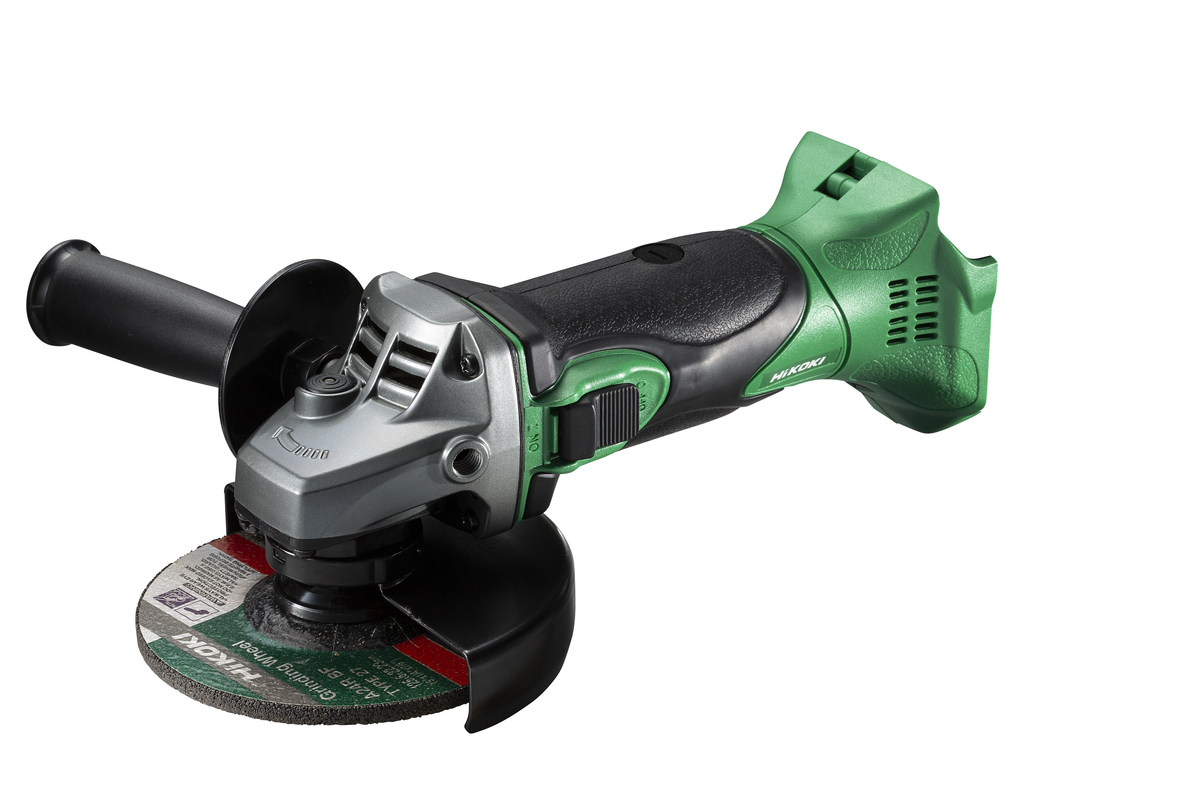 HiKOKI G18DSL2W3Z Accu-Winkelschleifer 18 Volt exkl. Akkus und Ladegerät im HSC II Koffer