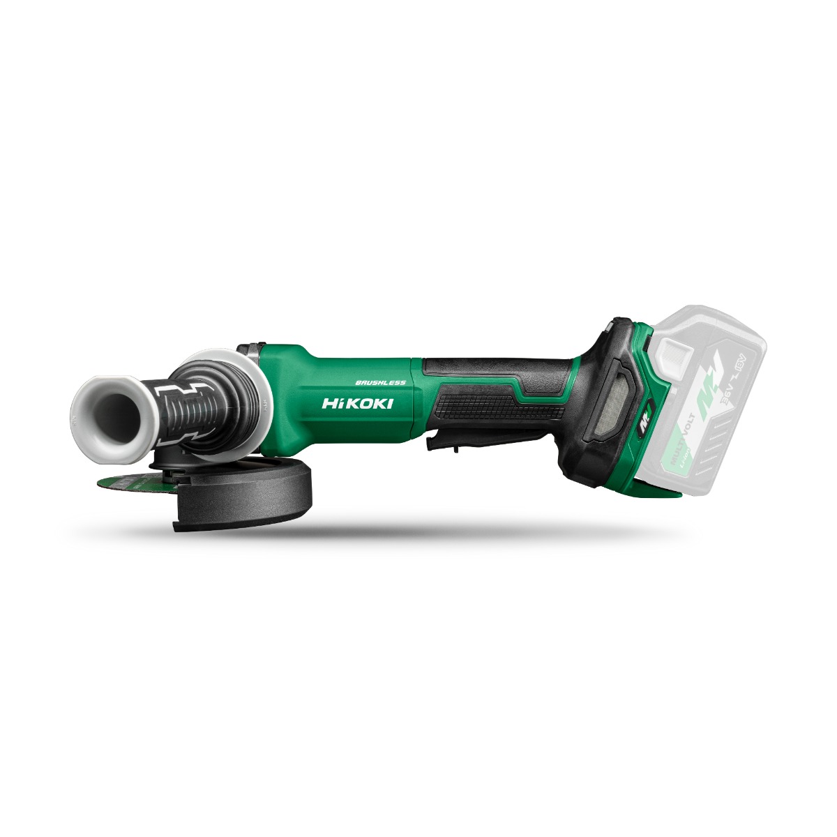HiKOKI G1813DFW4Z Akku-Winkelschleifer - 18V / 125 mm - Ohne Ladegerät und Batterien