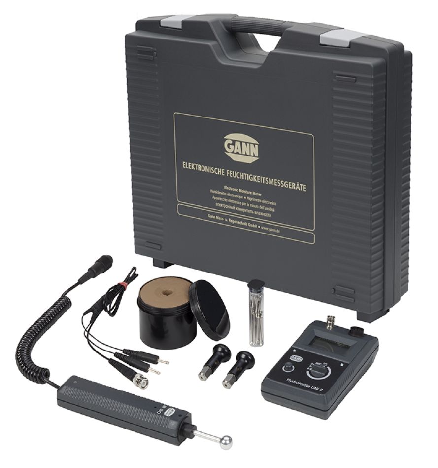 GANN 30002553 HYDROMETTE UNI 2 Kombinationsmessgerät SET 2 - SET 1 + B 50 aktive Elektrode