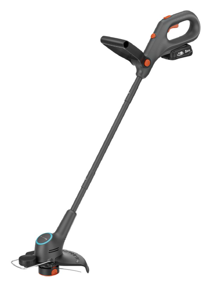 Gardena 14704-20 Trimmer EasyTrim 25/18V P4A Set 1x 18V 2.0Ah Akku und Ladeger&auml;t 25 cm Schnittbreite