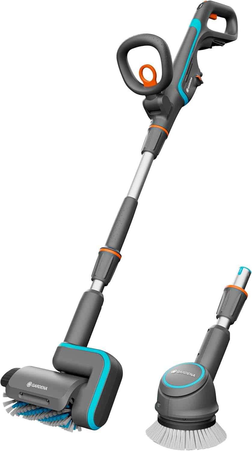 Gardena 14842-55 Kabelloser Reiniger Aquabrush Univ. P4A Solo