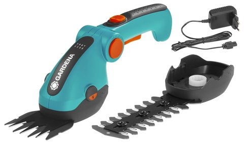 Gardena 09857-20 Set Akku-Gras- und Strauchschere ComfortCut Li